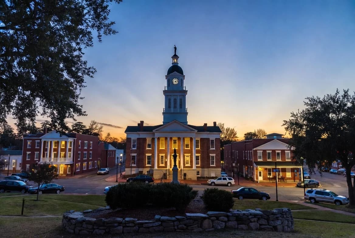 RV rentals in Athens, AL - Athens State University scenic view