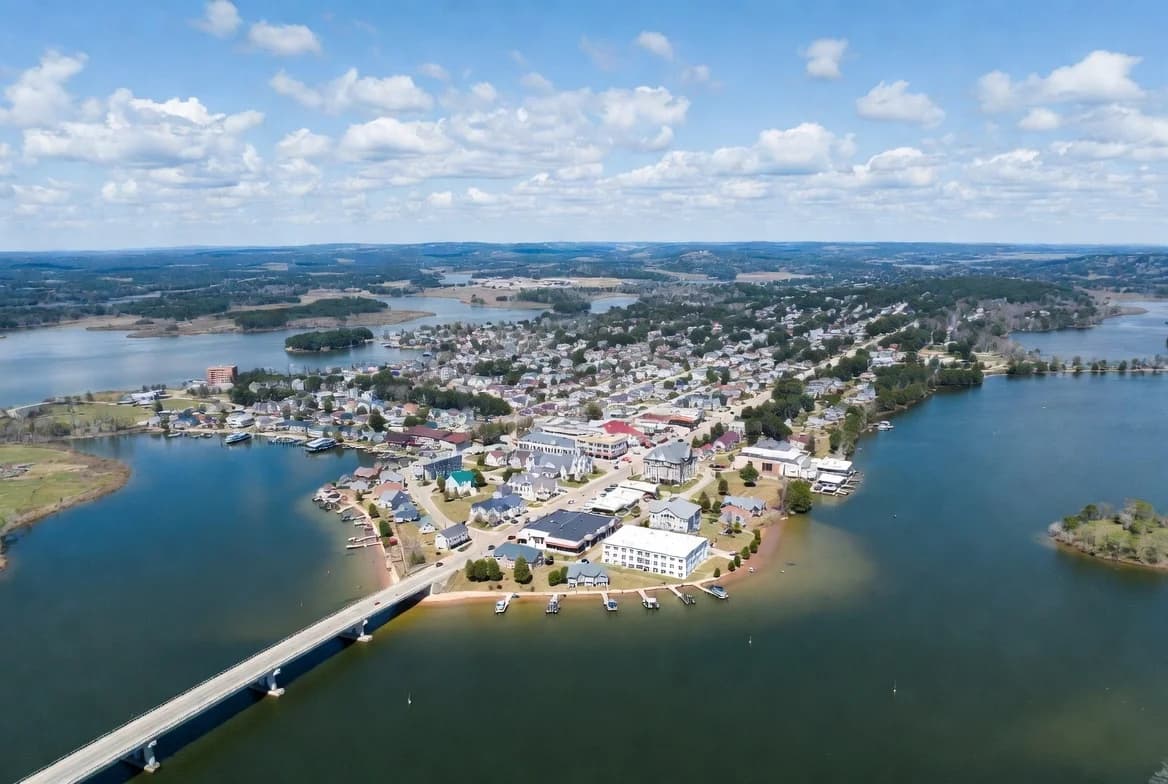 RV rentals in Guntersville, AL - Lake Guntersville scenic view
