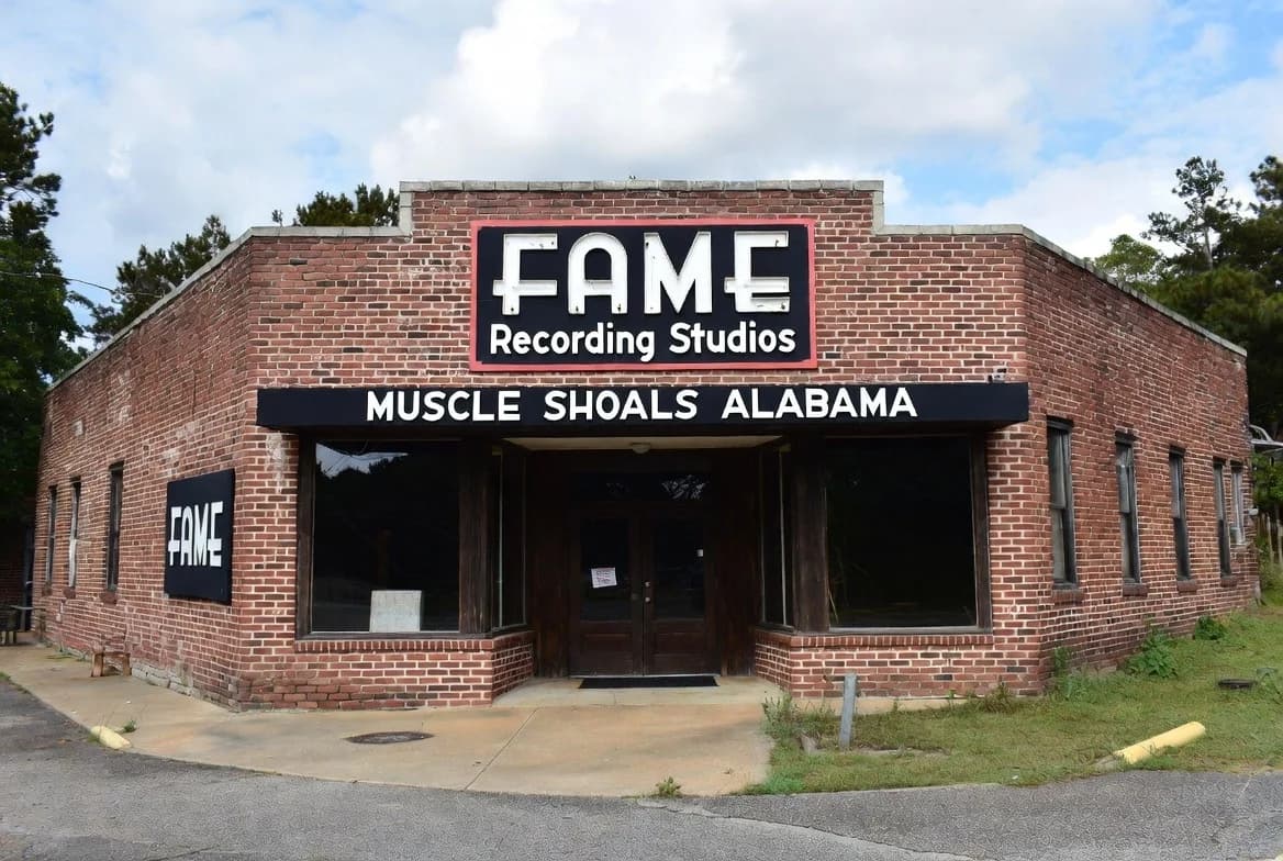 RV rentals in Muscle Shoals, AL - FAME Recording Studios scenic view