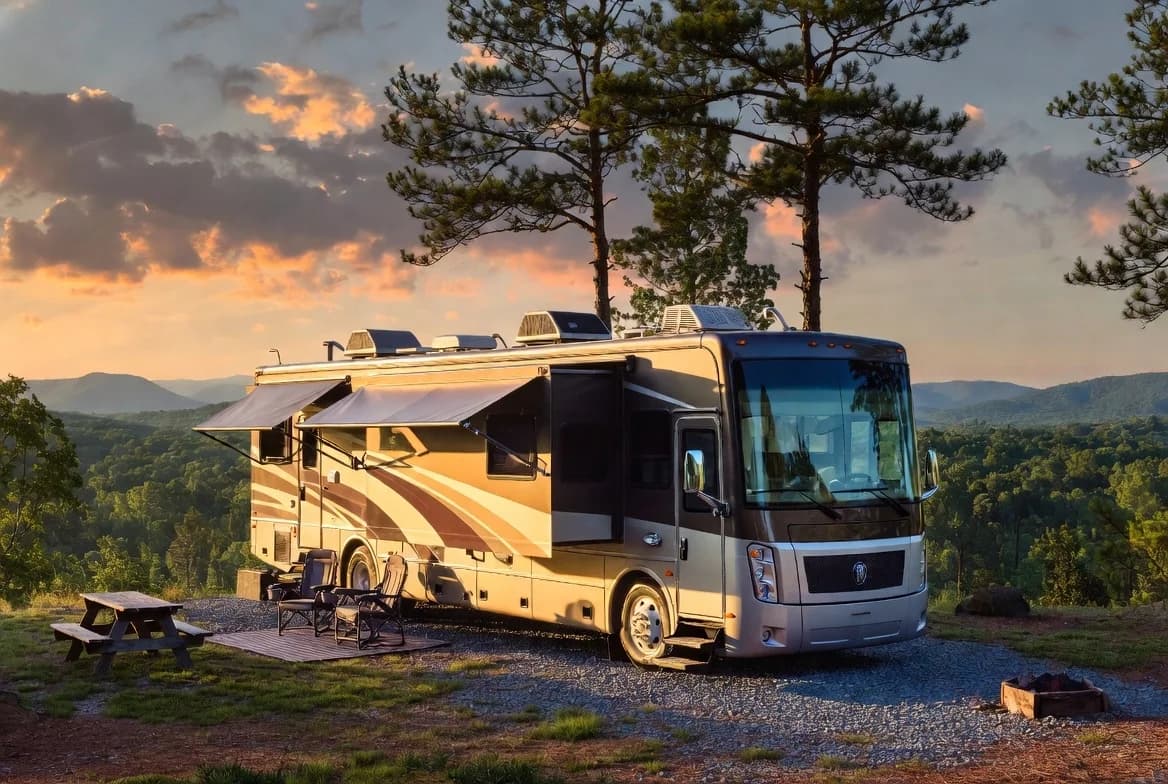 Class A Motorhome rental in Huntsville Alabama - sleeps 6-8, perfect for Large families and Extended trips